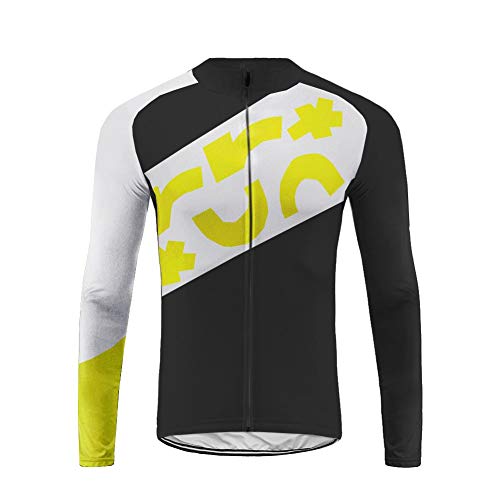 Future Sports Hombre Cycling Jersey Maillot Ciclismo Manga Larga Camiseta de Ciclistas Ropa Ciclismo