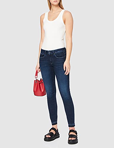 G-STAR RAW 3301 Mid Waist Ankle Skinny Jeans, Worn in Ultramarine C296-c236, 29W x 32L para Mujer