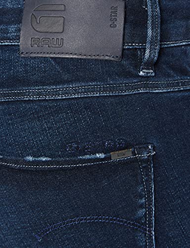 G-STAR RAW 3301 Mid Waist Ankle Skinny Jeans, Worn in Ultramarine C296-c236, 29W x 32L para Mujer