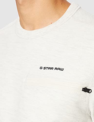 G-STAR RAW Astro Tweeter Sudadera, Multicolor (Whitebait Htr C887-6030), M para Hombre