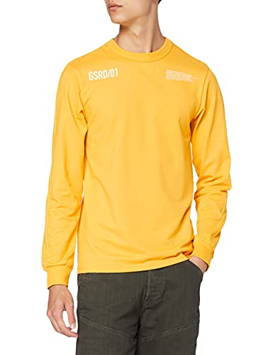 G-STAR RAW Text Tweeter Sudadera, Oro C790-527, S para Hombre