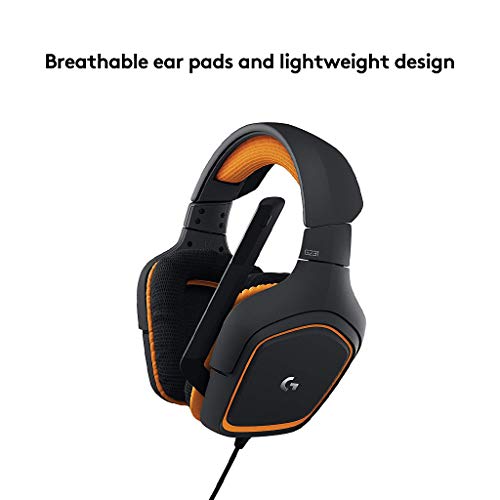 G231 Prodigy Gaming Headset - N/A - 3.5 MM - N/A - EMEA - BLK-ORNG