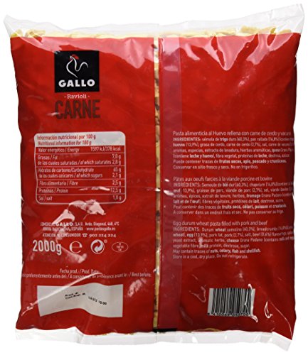 Gallo Ravioli Carne - 2000 gr