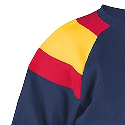 GARGOLA.ES OPERADORES DIGITALES Sudadera, Azul Marino, Unisex, Bandera de España, Tejido Extra Suave y Ligero con tecnología Polar Soft, Deportiva, Casual, Informal, Sudaderas, Jersey (XXL)