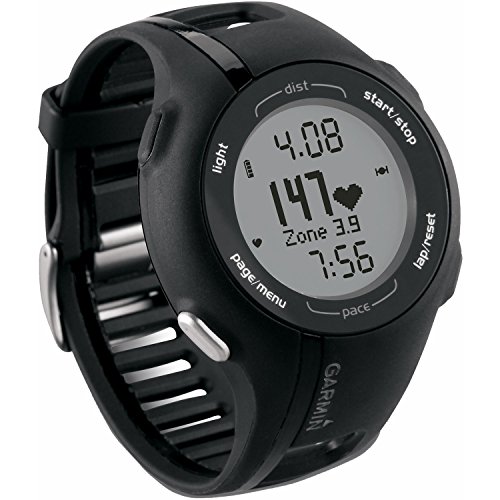 Garmin Forerunner 210 Black Sport Watch – Sport Reloj (Black, Water Resistant, IPX7, English, 52 x 30 Pixels, 25.4 x 25.4 mm (1 x 1))