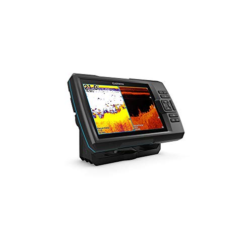 Garmin SONDA GPS Striker Plus 7CV GPS Integrado MAPAS Quickdraw Contours SONDA Chirp CLEARVÜ con TRANSDUCTOR GT20-TM