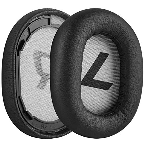 Geekria QuickFit Protein PU Almohadillas de Repuesto para Auriculares for Plantronics BackBeat Pro 2, BackBeat Pro 2 Special Edition, Voyager 8200 UC,Auriculares Almohadillas