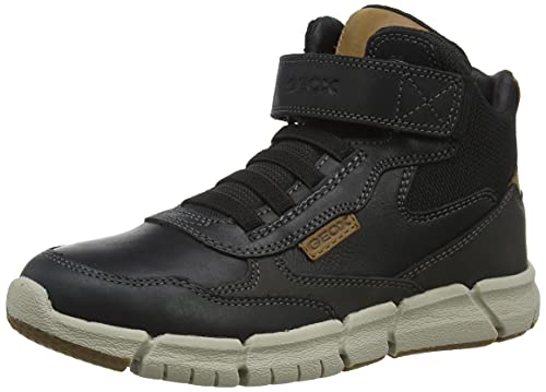 GEOX Junior Boy J FLEXYPER BOY ANKLE BOOTS BLACK_32 EU