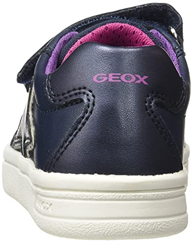 Geox Junior Girl J DJROCK GIRL B SNEAKERS NAVY/FUCHSIA_38 EU