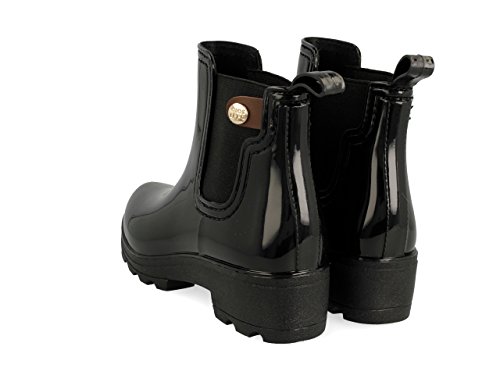 Gioseppo 40840, Botas de Agua Mujer, Negro Negro Negro, 37 EU