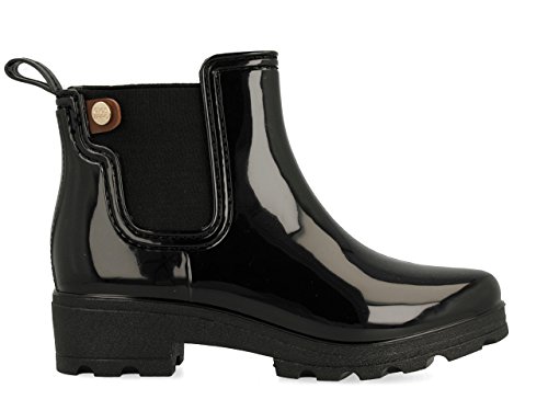 Gioseppo 40840, Botas de Agua Mujer, Negro Negro Negro, 37 EU