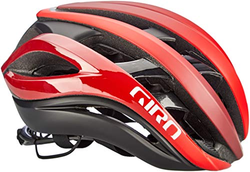 Giro - Aether MIPS - Casco de Carretera, Aether MIPS, Unisex Adulto, Color Mate Rojo Brillante/Oscuro, tamaño Small/51-55 cm