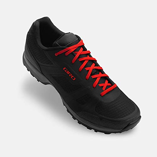Giro Gauge 19 Shoes Men, Black/Bright Red Talla del Calzado EU 43 2019 Zapatillas