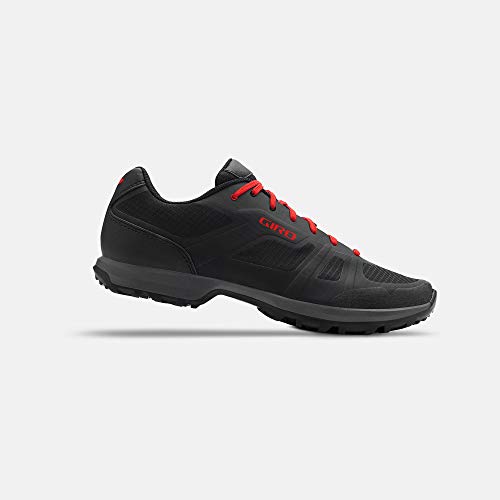 Giro Gauge 19 Shoes Men, Black/Bright Red Talla del Calzado EU 43 2019 Zapatillas