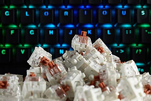 Glorious PC Gaming Race Conmutadores Kailh Speed Bronze para teclados GMMK - 120 Piezas