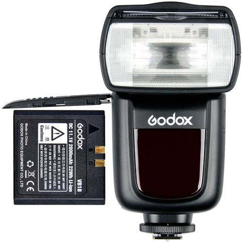 Godox VB-18 Recargable Li-Ion-batería de polímero para V850/V860 Flash (2000 mAh) Negro