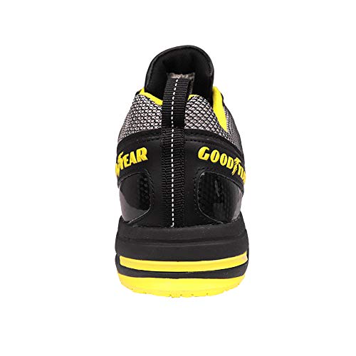 Goodyear GYSHU1502, Zapatillas de Seguridad para Hombre, Negro (Black/Yellow), 42 EU