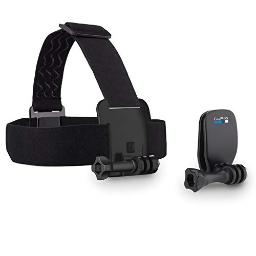 GoPro Headstrap + QuickClip - Pack de Accesorios para Cámara GoPro Hero, Color Negro