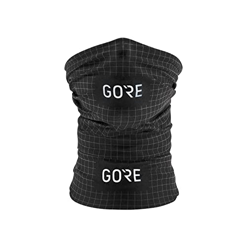 GORE WEAR Braga de cuello unisex Grid, Talla única, Negro/Gris Antracita