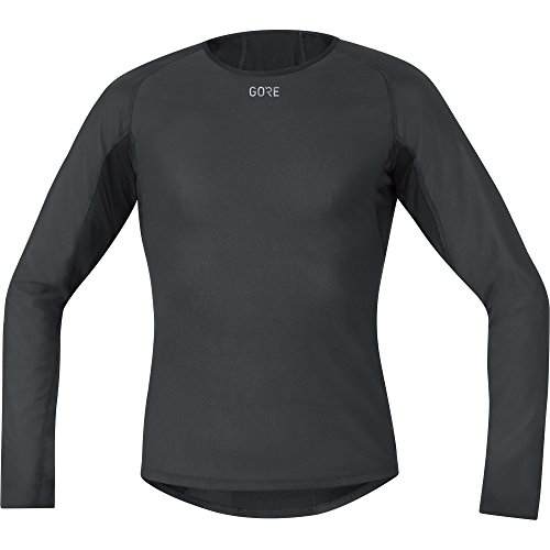 GORE Wear Camiseta interior de hombre cortavientos, M, Negro, 100324