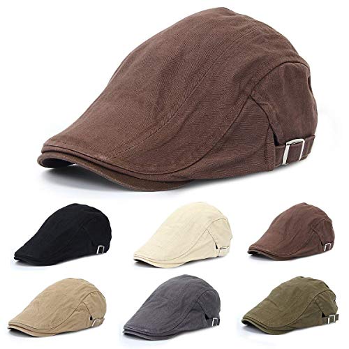 Gorra De Visera Al Ivy Libre Aire De Gatsby Modernas Casual Flat Sun Protecoy Hat Berber Moda Al Aire Libre De Los Hombres (Color : Army Grün, Size : One Size)