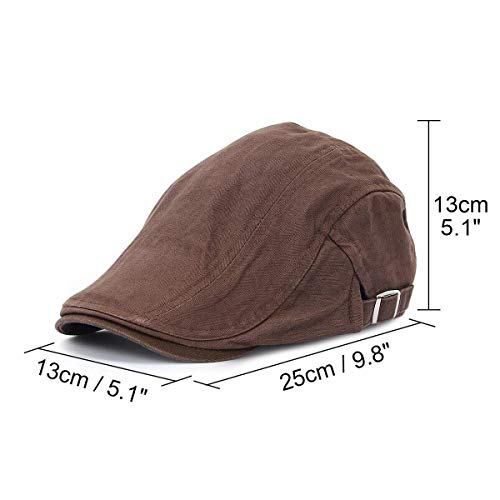 Gorra De Visera Al Ivy Libre Aire De Gatsby Modernas Casual Flat Sun Protecoy Hat Berber Moda Al Aire Libre De Los Hombres (Color : Army Grün, Size : One Size)