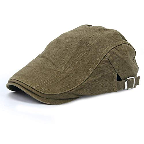 Gorra De Visera Al Ivy Libre Aire De Gatsby Modernas Casual Flat Sun Protecoy Hat Berber Moda Al Aire Libre De Los Hombres (Color : Army Grün, Size : One Size)