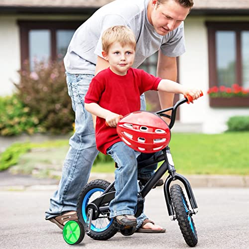 GOTOTOP Ruedines universales para bicicleta infantil de 12 a 20 pulgadas, 1 par, color verde