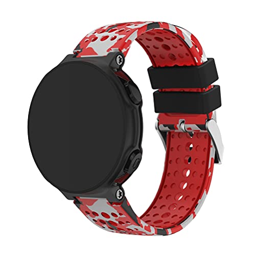 Gransho Compatible con Garmin Forerunner 235 / Forerunner 735XT / Forerunner 220 / Forerunner 230 Correa de Reloj, Banda de Reemplazo Silicona Suave Sports Pulsera (Pattern 5)