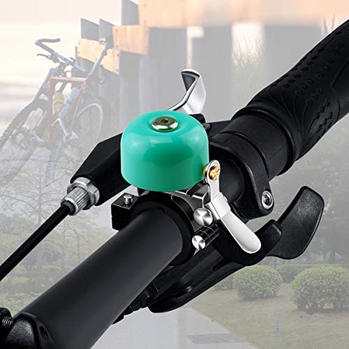 Greallthy - Timbre para bicicleta, de latón clásico, para bicicleta de montaña con buen tono ruidoso, bicicleta de carretera, accesorios para bicicleta (manillar de bicicleta entre 22,2-25,4 mm)