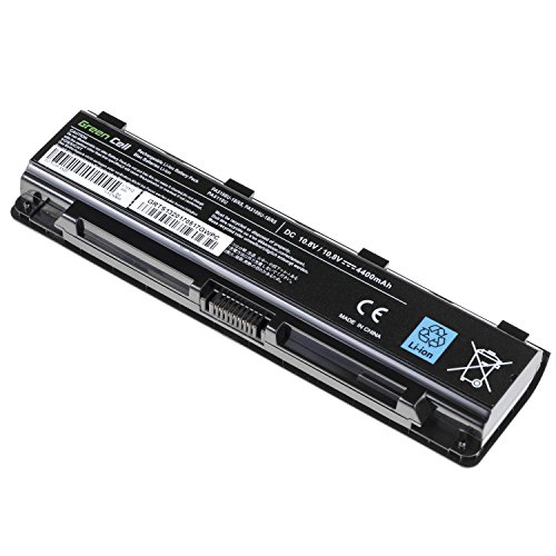 Green Cell Batería Toshiba PA5109U-1BRS PABAS272 para Toshiba Satellite C50 C50D C50t C55 C55D C55t C70 C70D C75 C75D L70 C50-A C50D-A C55D-A C55-A C55D-A C50-A-14W C55-A-1H9 C55-A-1GJ C55-A-1GK