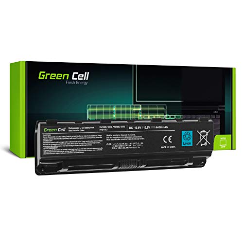 Green Cell Batería Toshiba PA5109U-1BRS PABAS272 para Toshiba Satellite C50 C50D C50t C55 C55D C55t C70 C70D C75 C75D L70 C50-A C50D-A C55D-A C55-A C55D-A C50-A-14W C55-A-1H9 C55-A-1GJ C55-A-1GK