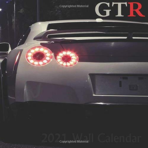GTR 2021 wall calendar: GTR 2021 wall calendar 8,5"x8,5" finish glossy