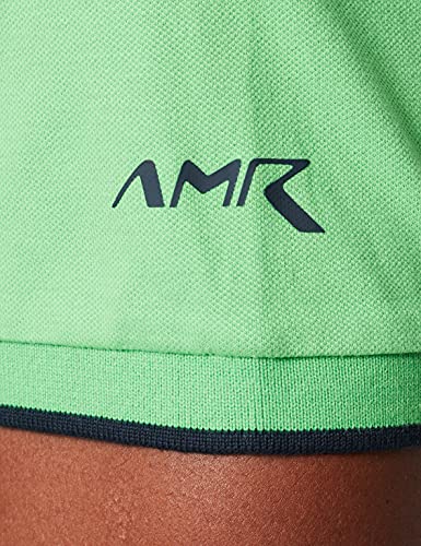 Hackett London Amr Zip Polo, Verde 6gthypa, M para Hombre