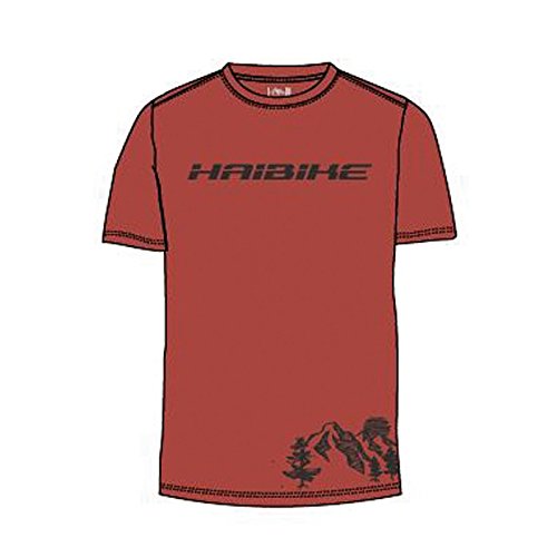HAIBIKE 9505200990 - Camiseta Unisex (Talla XS), Color Rojo