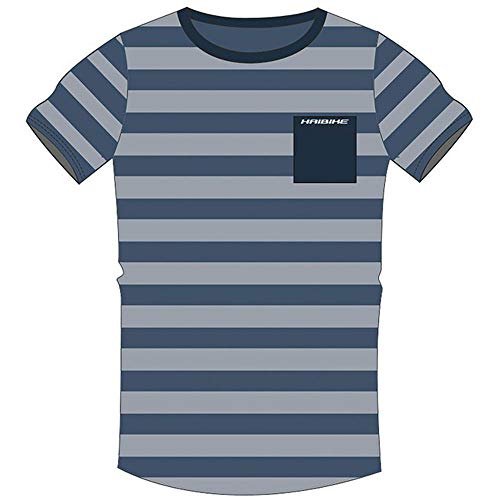 Haibike Lite - Camiseta para Hombre, Hombre, 9505230023, Azul, Large