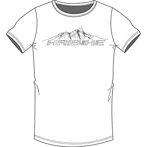 Haibike Lock - Camiseta para Hombre, Hombre, Camiseta para Hombre, 9505230026, Blanco, Small
