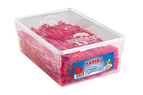 Haribo Mega Torcida Roja Geles Dulces, 1800g