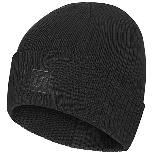 HASAGEI Gorro Invierno Hombre Elástico Gorros Mujer Cálido Gorras Térmico Clásico Sombrero de Moda el Gorro de Lana