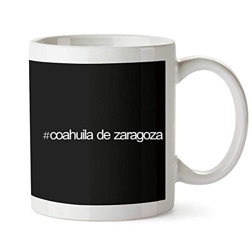 Hashtag Coahuila De Zaragoza Bold Text Mug 11 Onzas