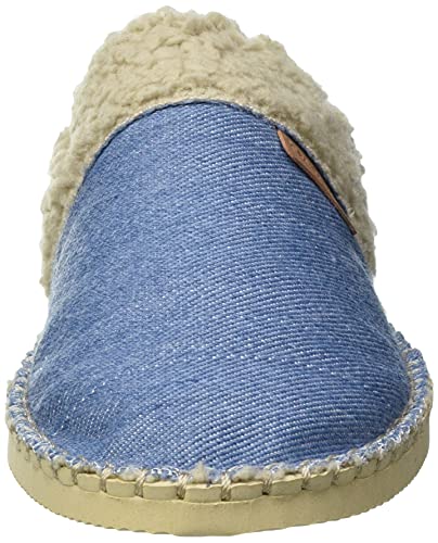 Havaianas Espadrille Mule Fur, Mujer, Azul Medio Azul Noche, 38