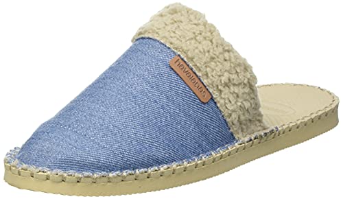 Havaianas Espadrille Mule Fur, Mujer, Azul Medio Azul Noche, 38