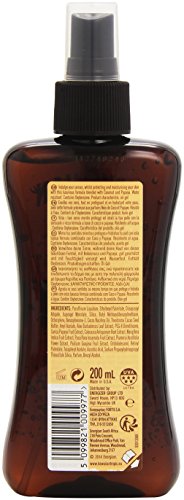 Hawaiian Tropic Protective Dry Spray Oil SPF 8 - Aceite Seco Bronceador con Protección Baja , Fragancia de Coco y Guayaba , 200 ml