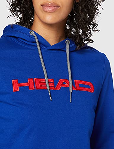 Head Rosie Hoodie Sudadera con Capucha, Royal Blue/Red, M para Mujer