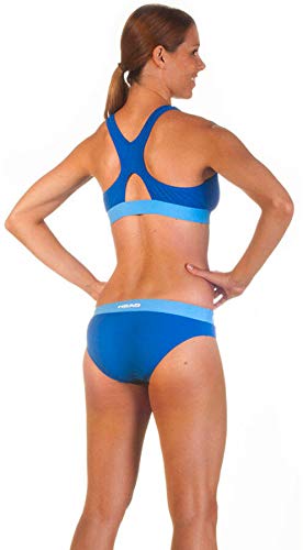 Head SWS Volley Bikini PBT - Bañador para Mujer, Color Azul, Talla 40