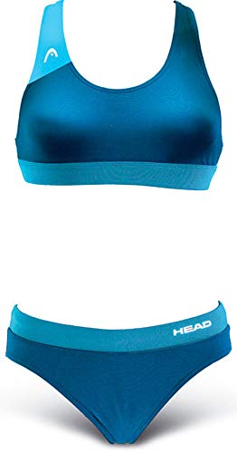Head SWS Volley Bikini PBT - Bañador para Mujer, Color Azul, Talla 40