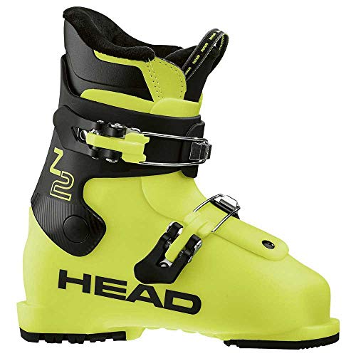 HEAD Z 2 2020 - Botas de esquí infantiles (20,5), color amarillo y negro