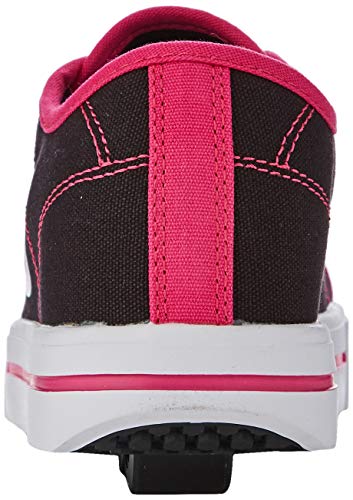 Heelys Classic, Zapatillas Niñas, Negro (Black/White/Hot Pink Black/White/Hot Pink), 30 EU