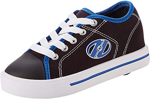 Heelys Classic, Zapatillas Niños, Multicolor Black White Blue, 31 EU