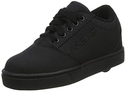 Heelys Pro 20, Zapatos con Ruedas Niños, Triple Negro, 29/30 EU